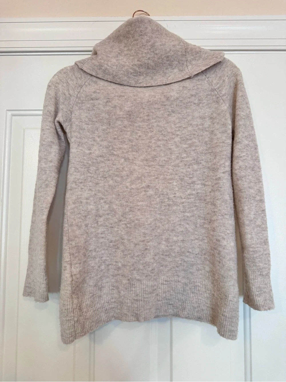 Banana Republic Oatmeal Cowl Neck Sweater